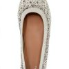 XOXO Womens Flats Knit Upper Bling Ornamentation Off White-3