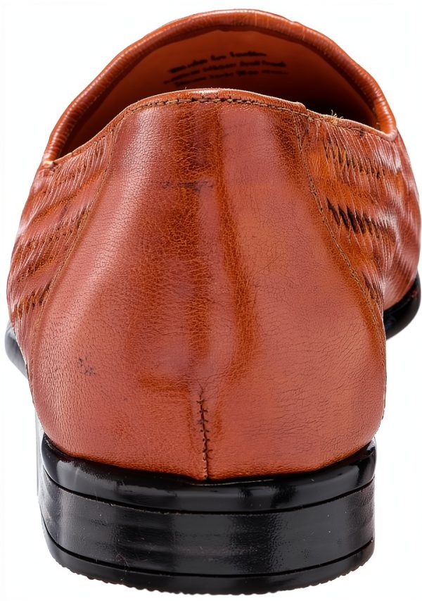 Trotters Womens Loafers Slip On Woven Leather Cushioned-2