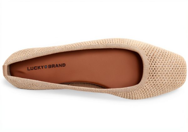 Lucky Brand Womens Flats Slip On Ballet Shoes Textile-4