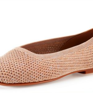 Lucky Brand Womens Flats Slip On Ballet Shoes Textile-0