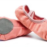 Generic Girls Canvas Ballet Shoes Pink Half Soles Strap-0