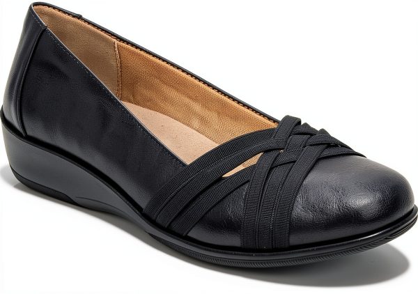 LifeStride Womens Ballet Flats Comfort Cushioning Faux-0