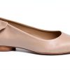 Blush Womens Leather Flats Comfortable Casual Shoes-1