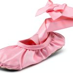 Generic Girls Ballet Shoes Pink Purple Beige Dance Slippers-0