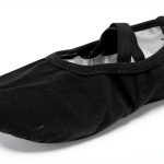 Generic Girls Ballet Satin Slippers Pink Black White Sizes-0