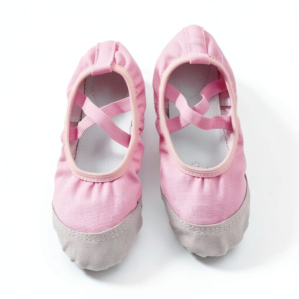 Generic Girls Ballet Shoes Pink White Black Dance Sizes-2