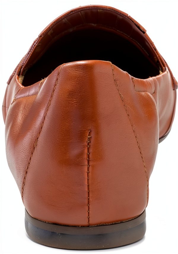 Trotters Womens Loafers Nappa Leather Kiltie Detail Slip On-2