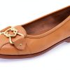 Aerosoles Womens Leather Flats Ortholite Insole Buckle Bow-0