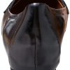 Trotters Womens Leather Loafer Flat Black Caramel Smoke-2