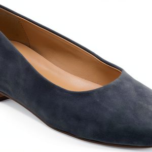 Trotters Honor Flats Womens Square Toe Skimmer Style Shoes-0