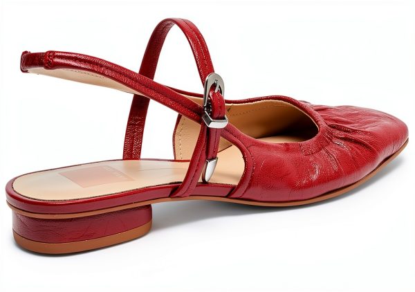 Womens Flats Rianne Dolce Vita Rubber Sole Crinkle Patent-1