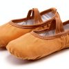 Generic Girls Ballet Shoes Canvas Dance Slippers Size 10-2