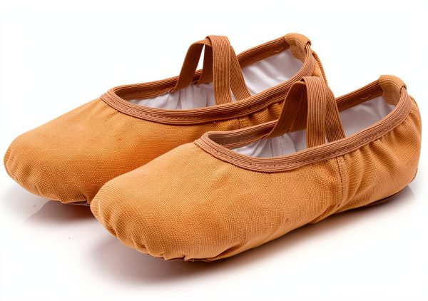 Generic Girls Ballet Shoes Canvas Dance Slippers Size 10-2