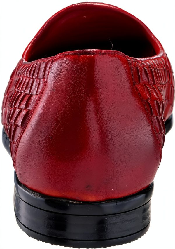 Trotters Liz III Womens Loafers Woven Leather Slip On-2