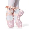 Generic Girls Ballet Shoes Pink Purple Beige Dance Slippers-1