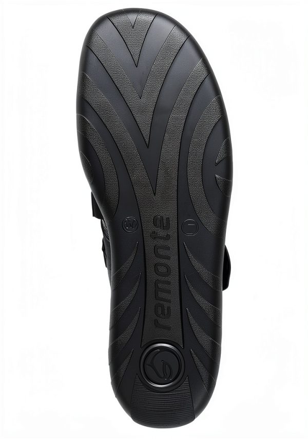 Remonte Womens Ballet Flats Synthetic Velcro Wedge Heel-7