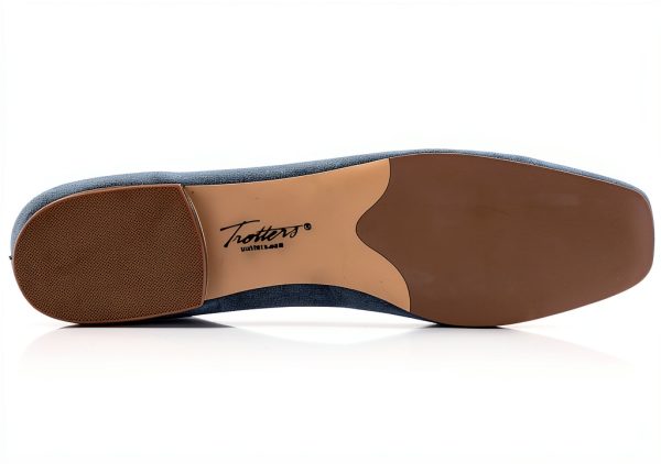 Trotters Honor Flats Womens Square Toe Skimmer Style Shoes-6