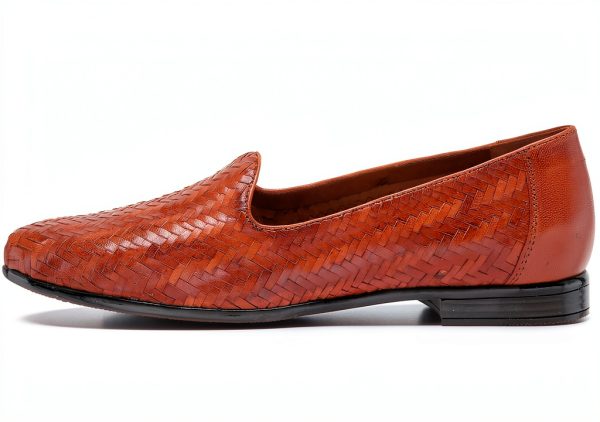 Trotters Womens Loafers Slip On Woven Leather Cushioned-7