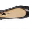SAS Scenic Cap Toe Ballet Flat Leather Womens Comfort Shoes-1