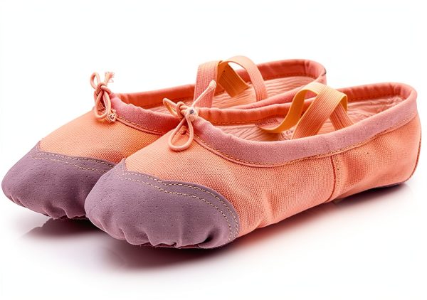 Generic Girls Ballet Shoes Pink Black Toddler Dance Shoes-3
