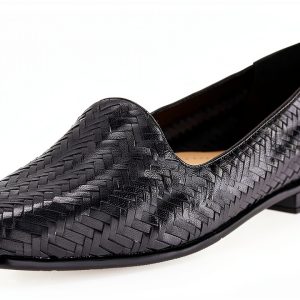 Trotters Womens Loafers Slip On Woven Leather Cushioned-0