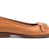 Aerosoles Womens Leather Flats Ortholite Insole Buckle Bow-5