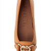 Aerosoles Womens Leather Flats Ortholite Insole Buckle Bow-4