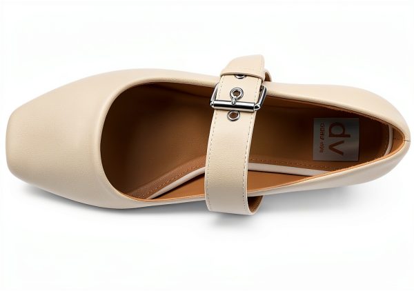 DV Dolce Vita MELLIE Womens Flats Casual Ivory Shoes-1