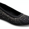 XOXO Womens Flats Knit Upper Bling Ornamentation Shoes-0