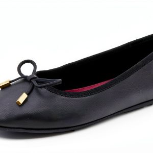 Aerosoles Womens Flats Genuine Leather Ortholite Insole Bow-0