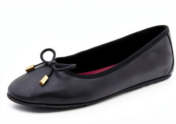 Aerosoles Womens Flats Genuine Leather Ortholite Insole Bow-0