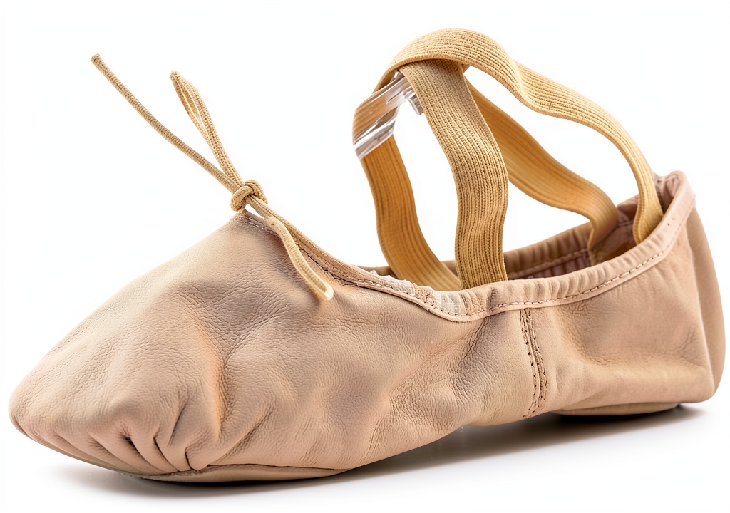 'Bloch womens ballet shoes showing split sole design and tapered toe'