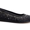 XOXO Womens Flats Knit Upper Bling Ornamentation Shoes-4