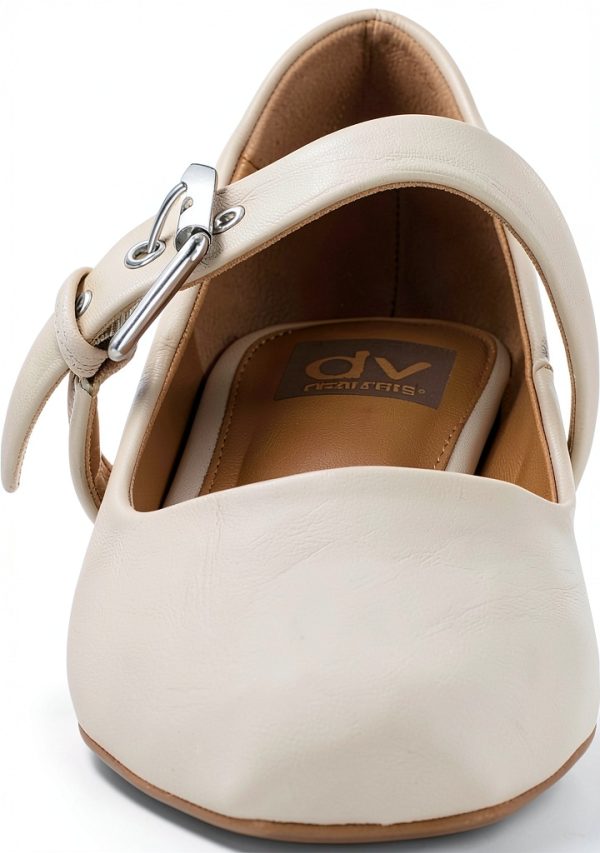 DV Dolce Vita MELLIE Womens Flats Casual Ivory Shoes-4