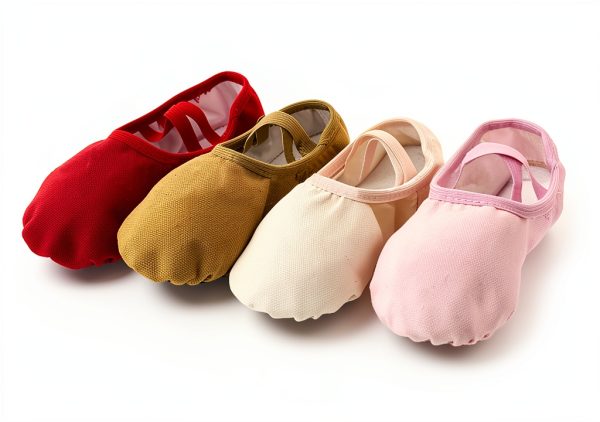 Generic Ballet Shoes Girls Pink Ballerina Sizes Toddler Big-2