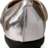 Geox Womens Ballet Flats Synthetic Slip On Silver-2