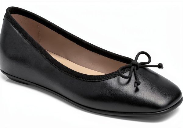 Aerosoles Womens Flats Genuine Leather Square Toe Slip On-1