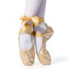 Generic Girls Ballet Shoes Pink Khaki Beige Purple Dance-1