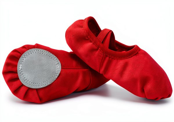 Generic Ballet Shoes Girls Pink Ballerina Sizes Toddler Big-0