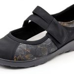 Remonte Womens Ballet Flats Synthetic Velcro Wedge Heel-0