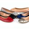 Journee Collection Womens Red Faux Leather Slip On Flats-4