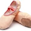 Generic Girls Dance Shoes Satin Ballet Slippers Jazz Tap-5