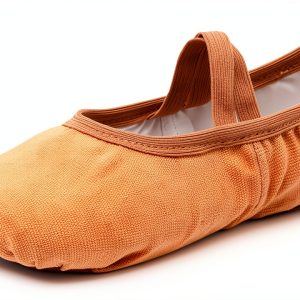 Generic Girls Ballet Shoes Canvas Dance Slippers Size 10-0