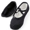 Generic Ballet Shoes Girls Pink Black Dance Flats Kids-1