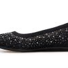 XOXO Womens Flats Knit Upper Bling Ornamentation Shoes-5