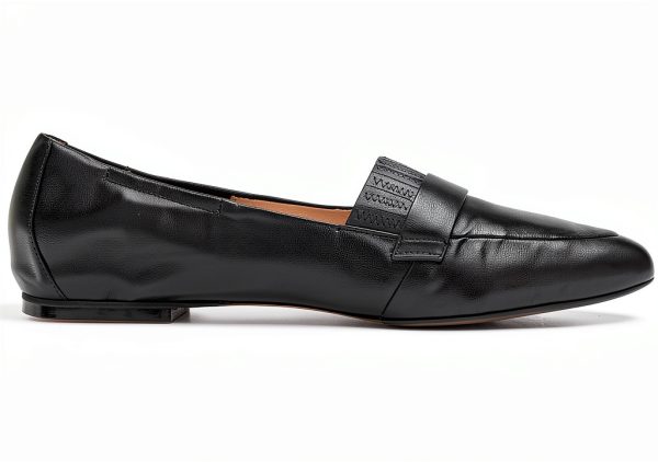 Trotters Womens Leather Loafer Flat Black Caramel Smoke-4
