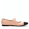Bloch ballet shoes two tone leather buckle-1