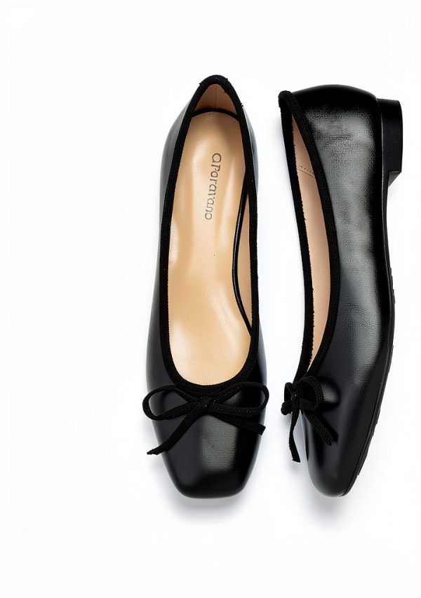 LuxeStep Women’s Leather Flats Low Heel Memory-3