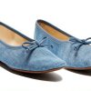 Denim Ballet Flat Schutz Women Blue Jeans-0