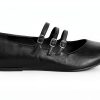 Bucket Ballet Flats City Chic Women Pointed Buckle-3